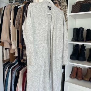 Heather Grey Cardigan